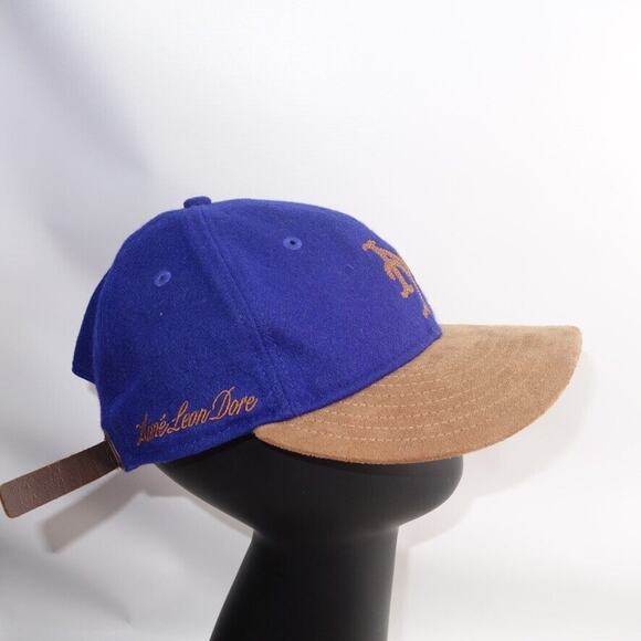 Aimé‎ Leon Dore New Era Melton Wool Mets Hat Blue - Picture 2 of 6